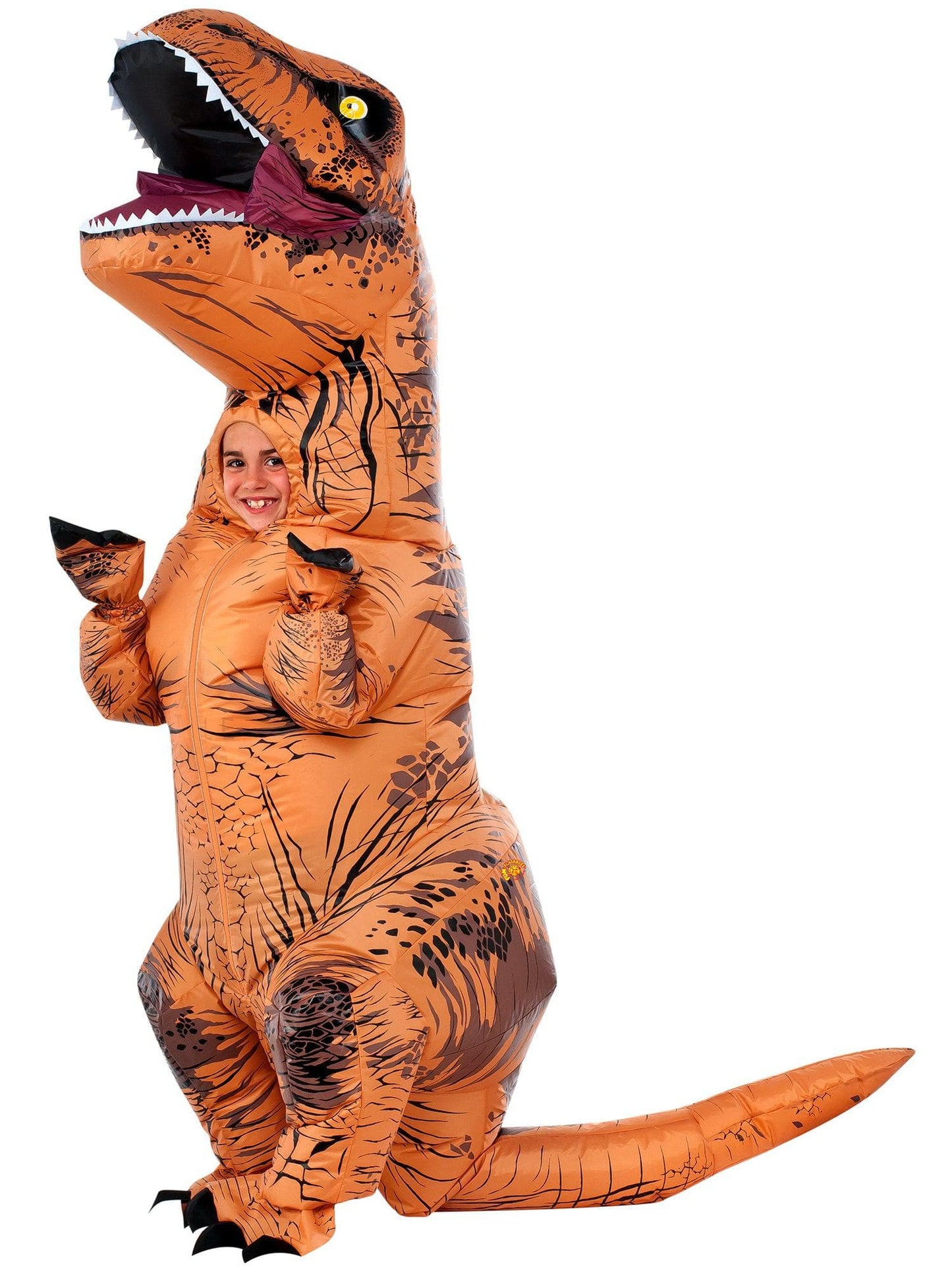 Free Shipping For The Original Kids' T-Rex Inflatable Dinosaur Costume