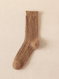 New Fashion Wool Casual Solid Color Socks Accessories-Homeundewear