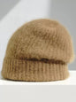 Casual Keep Warm Solid Color Hats&Caps-Homeunderwear