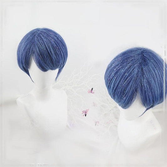 Free Shipping For Hivava Blue Pastel Harajuku Lolita Cosplay Wig