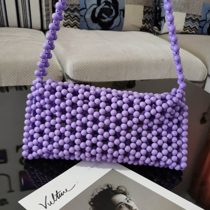 Fashion Hadmade Customize Pearl Baguette Bags