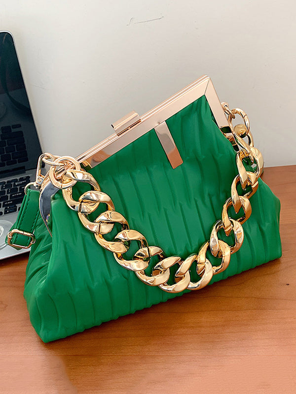 Stylish Chains PU Bags Accessories-Homeunderwear