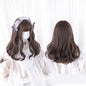 Free Shipping For Hivava Daily Brown Roll Big Wave Wig