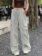 Street Parachute Wide Leg Pants