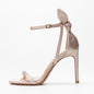 Rhinestone Open Toe High Heels Bow Women's Party Shoes