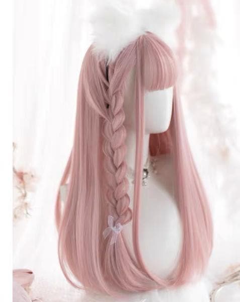 Free Shipping For Hivava Cute Peach Lolita Pastel Pink Wig