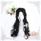 Free Shipping For Hivava Lolita Black Mid Length Curly Wig