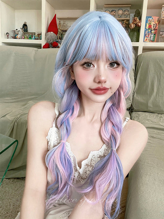 Free Shipping For Hivava Casual Series Mermaid Pastel Mixed Lolita Wig