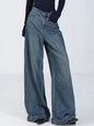 Versatile Vintage Blue High Rise Boyfriend Jeans