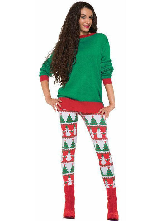 Free Shipping For Christmas Leggings