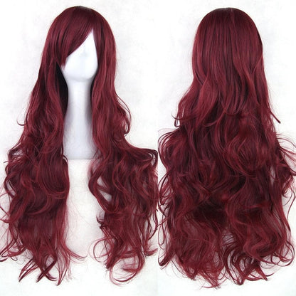 Free Shipping For Hivava Wavy Cosplay Wig 80cm (Heat Resistant) [20 Colors]