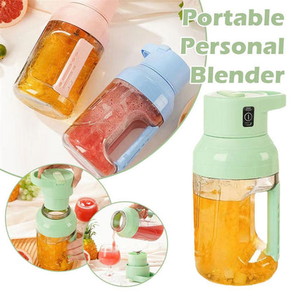 Free Shipping ForNew Arrival Summer Electric Juicer Portable Large Capacity 1500ml Juice USB Rechargeable Electric Portable Blender Kitchen Gadgets