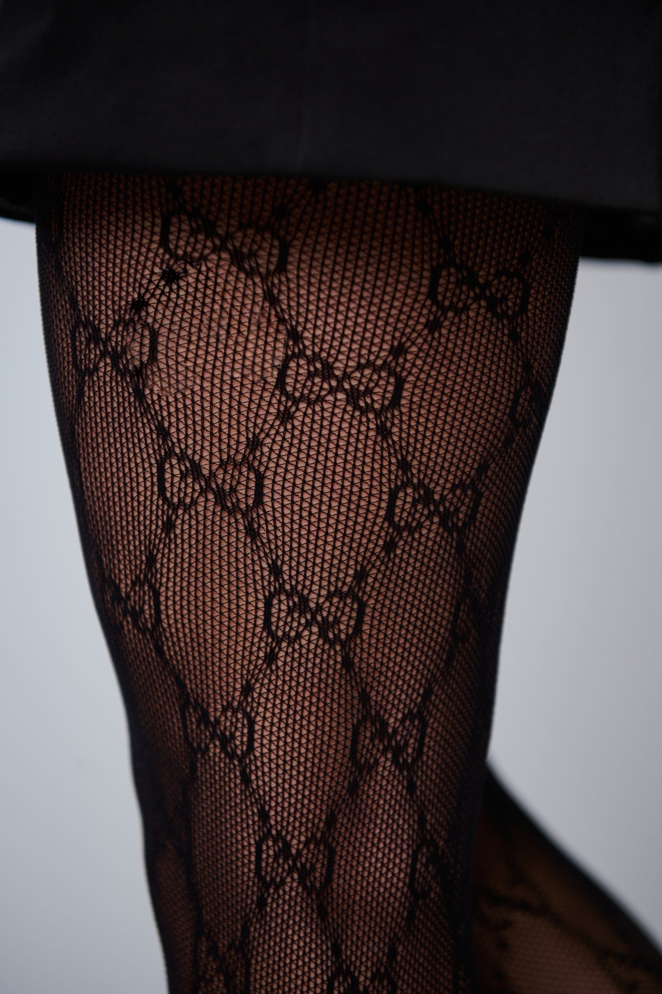 Free Shipping For Fashion Pattern Tights - Black