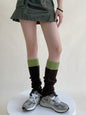 New Fashion Leisure Fashion Flared Contrast Color Leg Warmers Accessories-Homeundewear