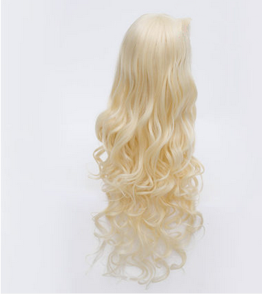 Free Shipping For Hivava Lolita Pale Gold Harajuku Cosplay Wig