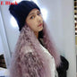 Free Shipping For Hivava Colorful Knitting Hat With Removable Long Curly Wig 3