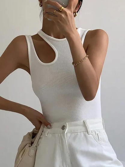 Cutout Tank Top