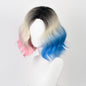 Free Shipping For Hivava Wednesday Enid Sinclair Blonde Gradient Pink Blue Cosplay Wig