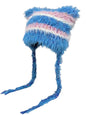 Free Shipping For 'Raspberry Chocolate' Harajuku Contrast Striped Plush Hat