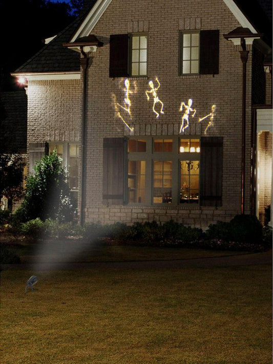 Free Shipping For Whirling Skeletons Spotlight Projection