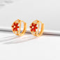 Free Shipping ForFashion Multi-style Square Crystal Zircon Ornament Gold Plated Diamond Ear Ring