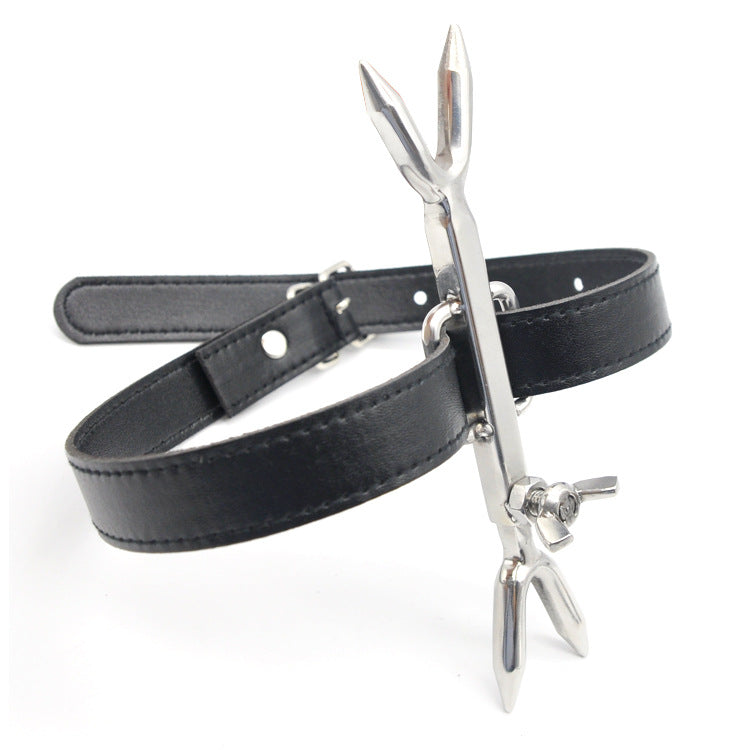 Prison Bird Genuine Leather Choker