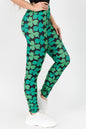 Free Shipping For Lucky 4-Leaf Clover Printed Leggings