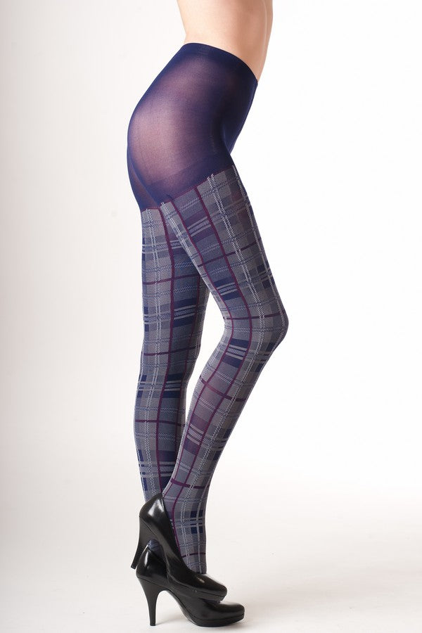 Free Shipping For Lady's Plaid Fashion Tights