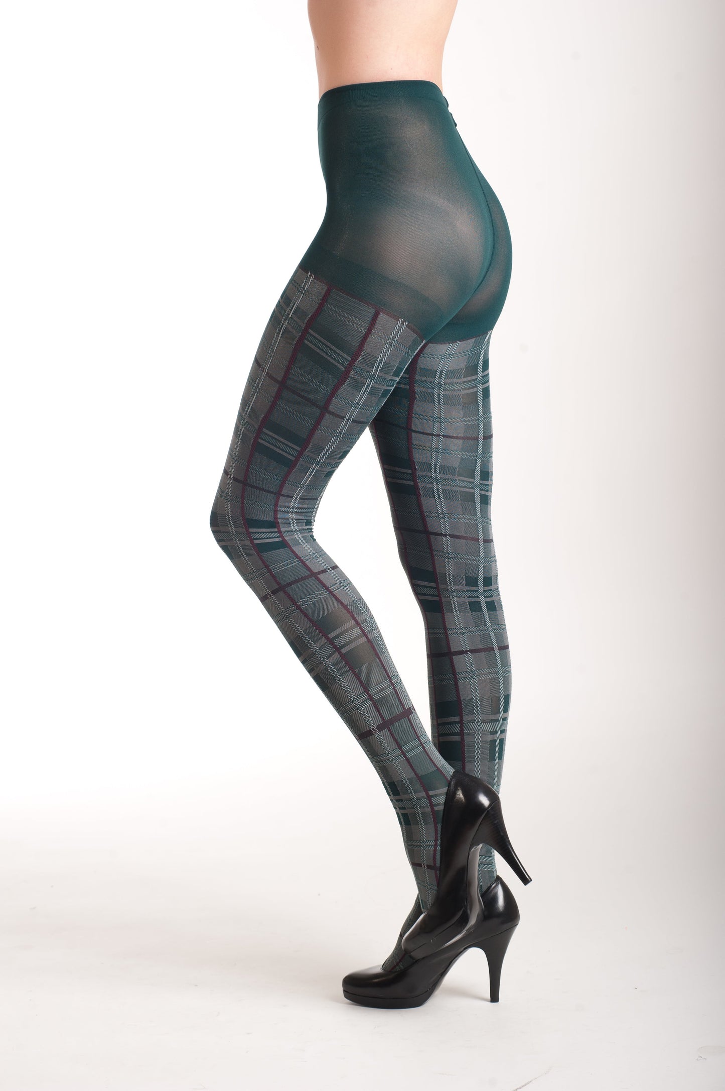 Free Shipping For Lady's Plaid Fashion Tights