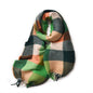 Imitation Cashmere Contrast Color Plaid Tassel Winter Warm Shawl Scarf