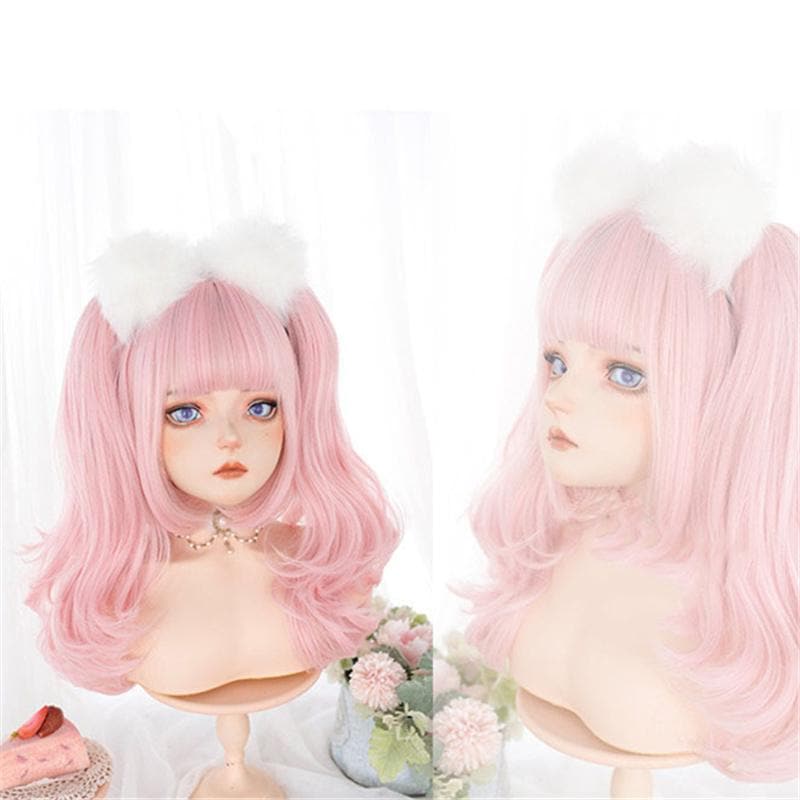 Free Shipping For Hivava Lolita Double Ponytail Curly Wig