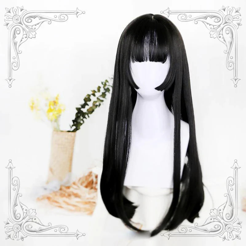 Free Shipping For Hivava Sweet Hime Cut Long Wig