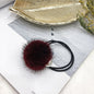 Korean Fresh Style Mink Fur Hair Ties