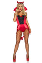 Free Shipping For 3 Piece Devilish Darling Costume