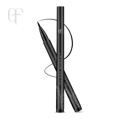 Cotton-Tipped Intense Black Eyeliner Pen, Waterproof and Smudge-Proof-homeunderwear