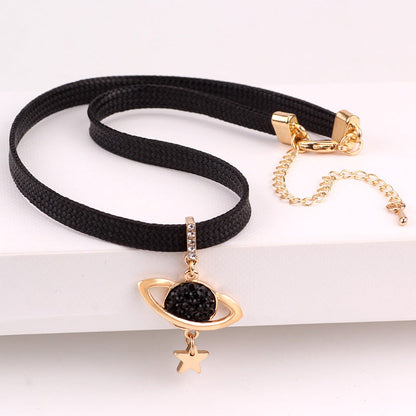 Ball Star Collarbone Choker