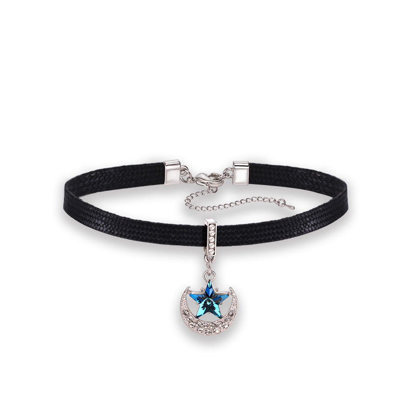 Star Crystal Pendant Choker