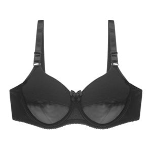 Plus Size Glossy Comfort Bra