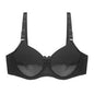 Plus Size Glossy Comfort Bra