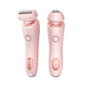 Free Shipping For2 In 1 Hair Removal Epilator USB Rechargeable Trimmer Women Body Razor Face Leg Armpit Bikini Hand Pubic Shaver Hair Remover