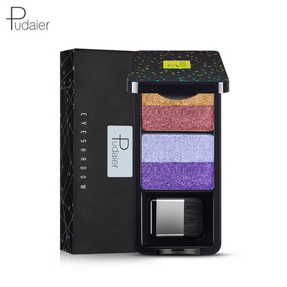 Pudaier Shimmer Duochrome Eye Shadow - Waterproof, Long-Lasting