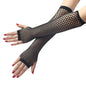 Net Fishing Stretch Half Finger Gloves