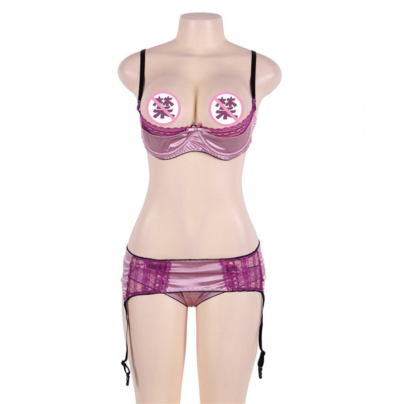 Plus Size Underwired Bra Set