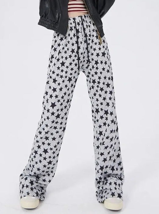 Free Shipping For '90s Star' Y2k Kawaii High Waisted Pants