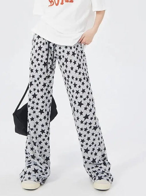 Free Shipping For '90s Star' Y2k Kawaii High Waisted Pants