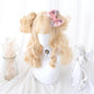 Free Shipping For Hivava Brown Short Curly Bun "Daydream Girl" Lolita Wig