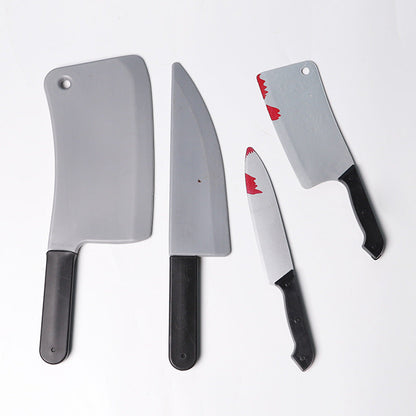 Halloween Blood Kitchen Knife Props