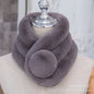 Winter Real Rabbit Fur Scarf - Cozy & Versatile