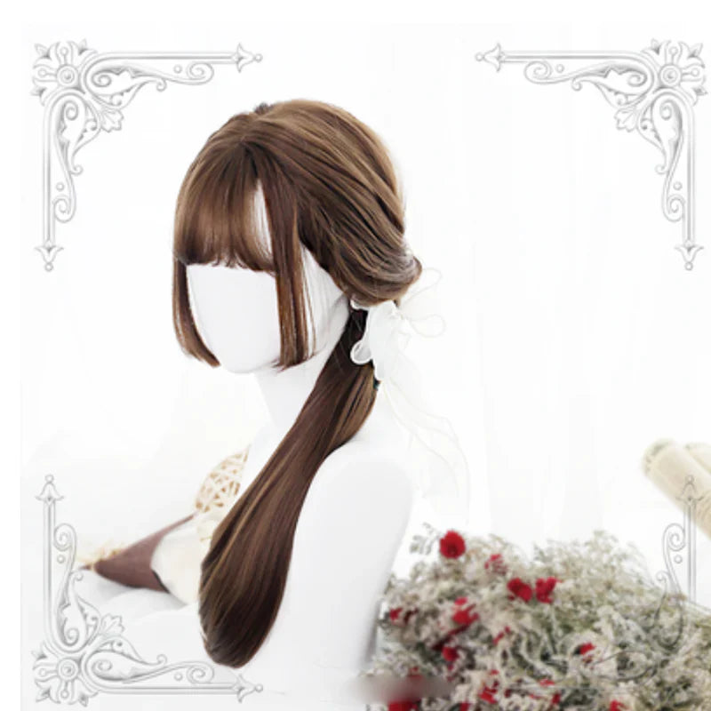 Free Shipping For Hivava Sweet Hime Cut Long Wig