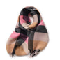 Imitation Cashmere Contrast Color Plaid Tassel Winter Warm Shawl Scarf